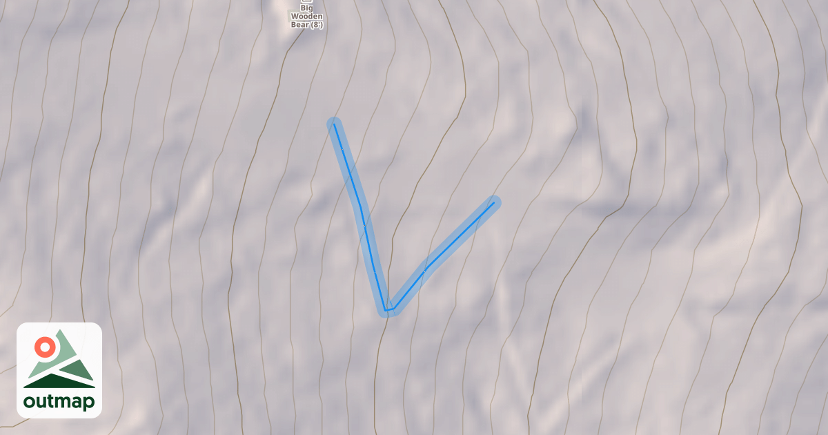 Map of Upper Switchback