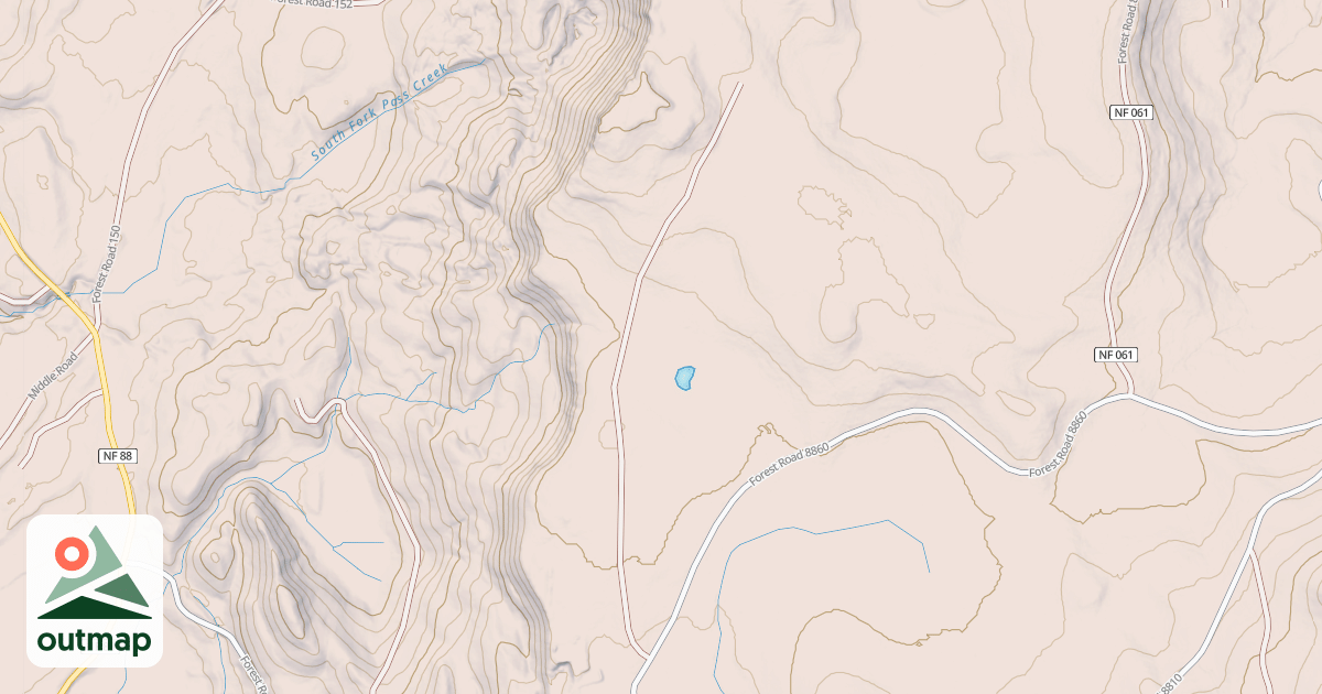 Map of DIKE TS, EXT WAMP TS