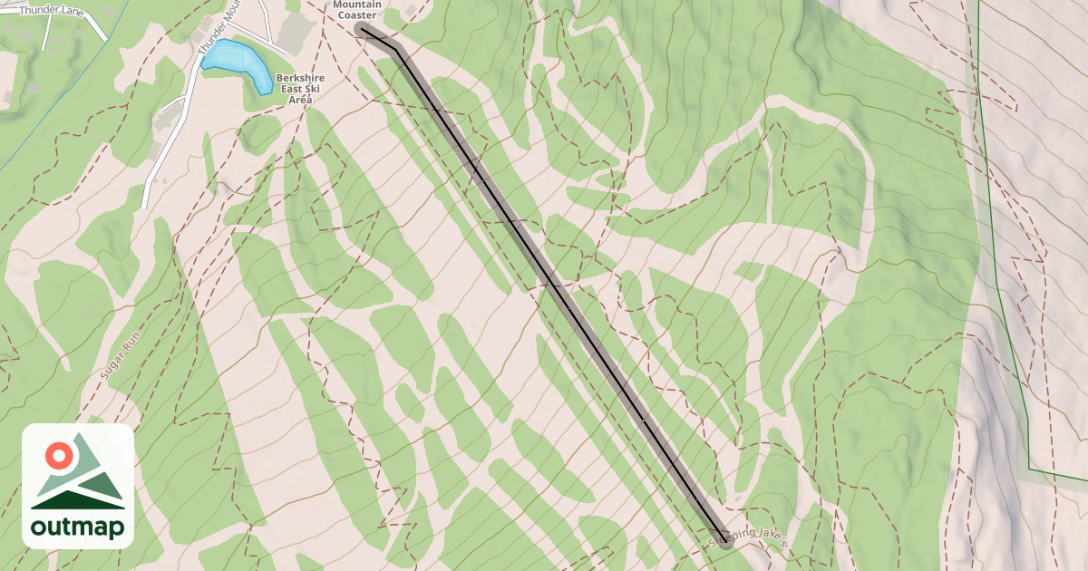 Map of Flying Cloud