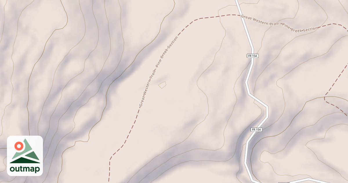 Map of ALLEN BOTTOM