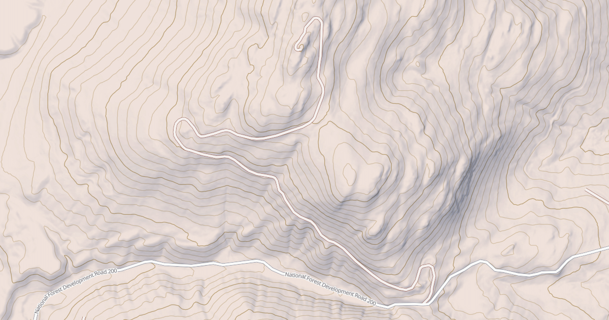 Map preview of CORNELL BUTTE