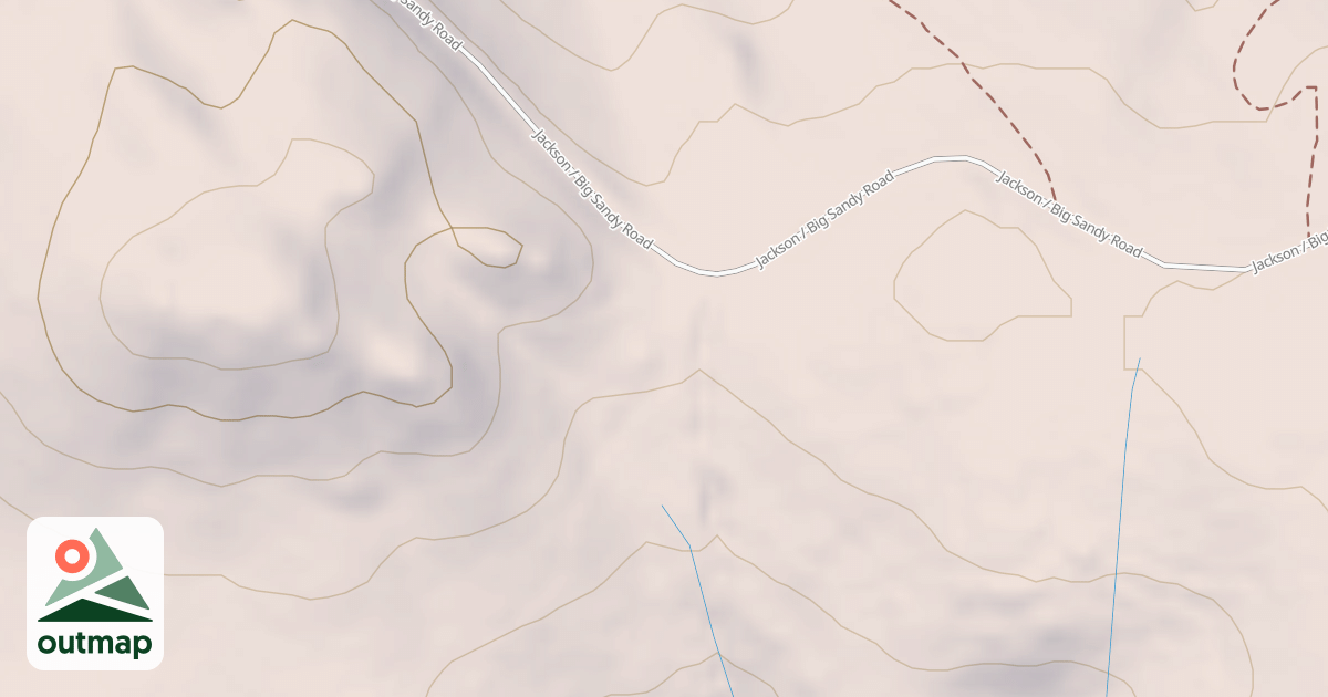 Map of BIG SANDY T7