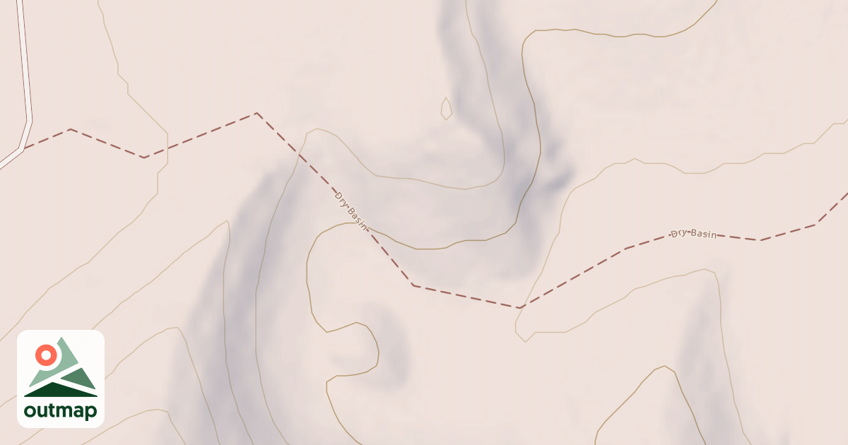 Map of Dry Basin