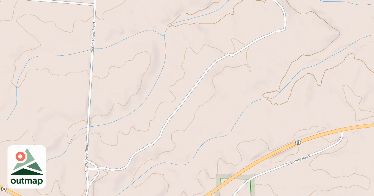 Map of 1303
