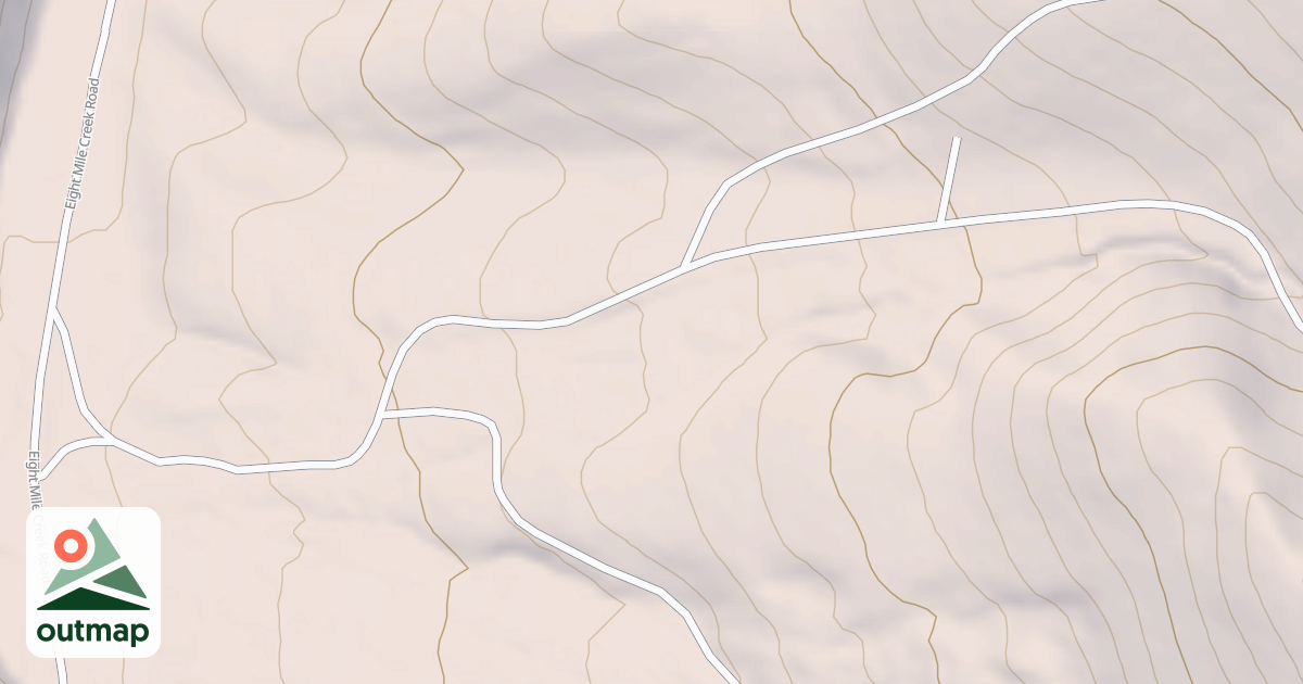 Map of EIGHTMILE MILL HOLLOW