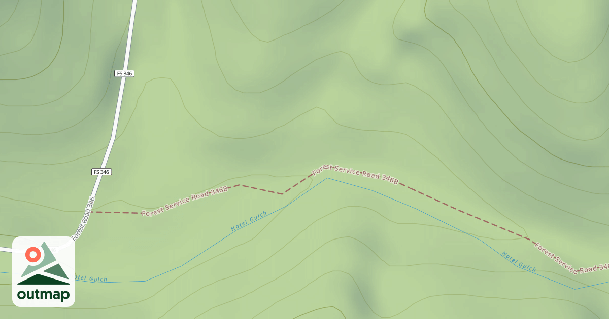 Map of HOTEL SPUR EAST