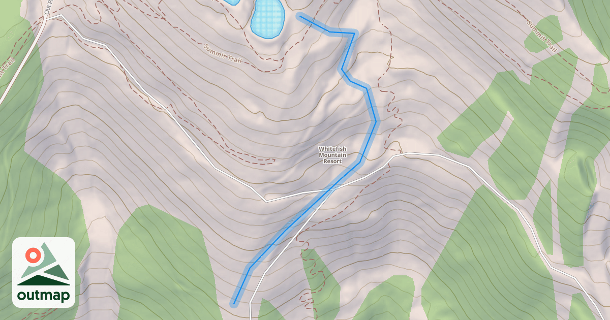 Map of Bench Run