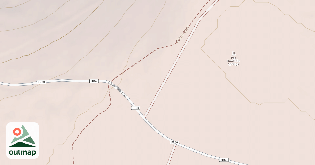 Map of USFS National Forest System Roads {35D666D1-100E-49D9-B8C4-66C4CC45FF23}