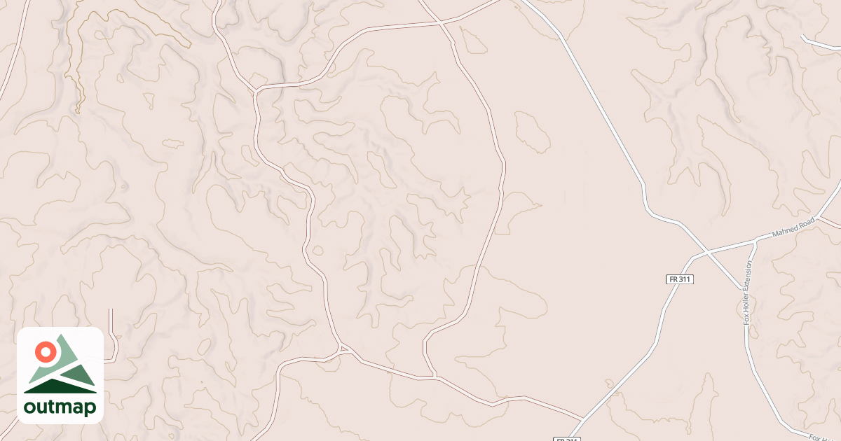 Map of USFS National Forest System Roads {897A66EF-B018-4122-8D3F-CA2A2EB4E16E}