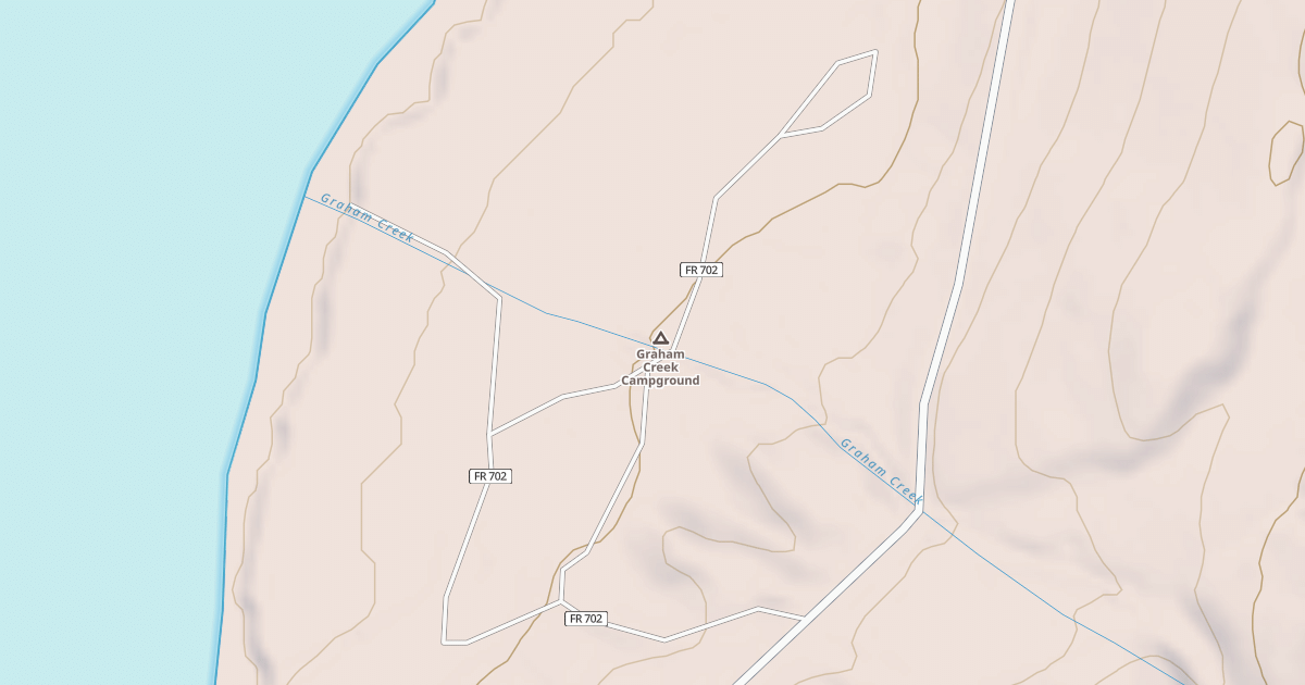 Map preview of GRAHAM CREEK CG
