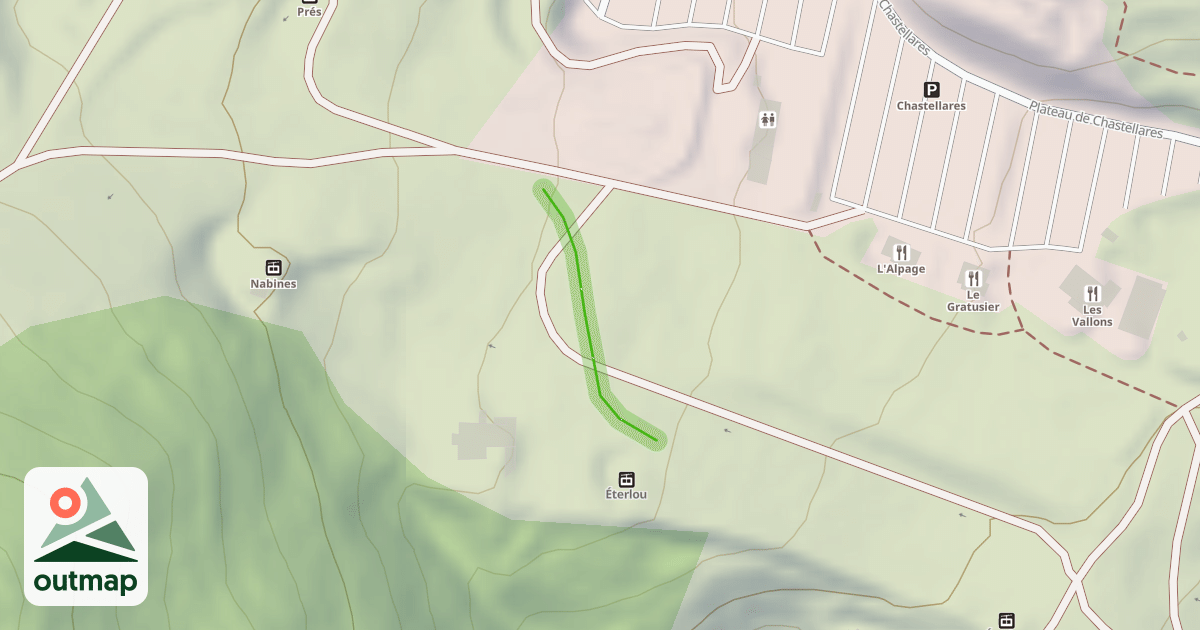 Map of Colombier