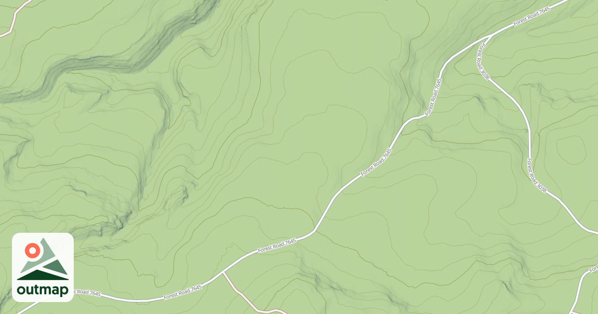 Map of BRIDGE CREEK 2