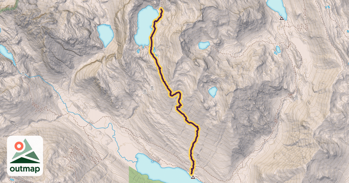 Map of Spade Lake Trail