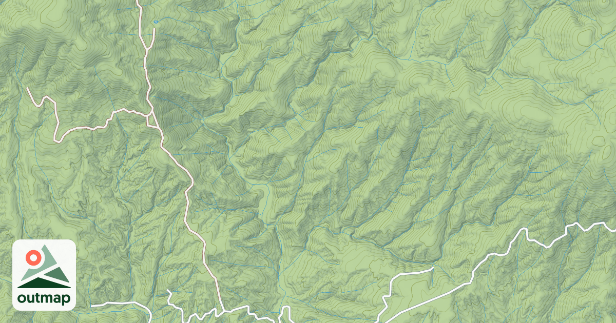 Map of HAPHAZARD CREEK