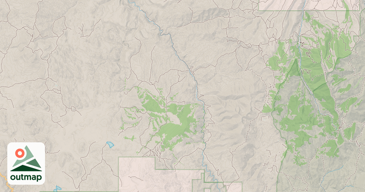 Map of BRUNEAU RIVER