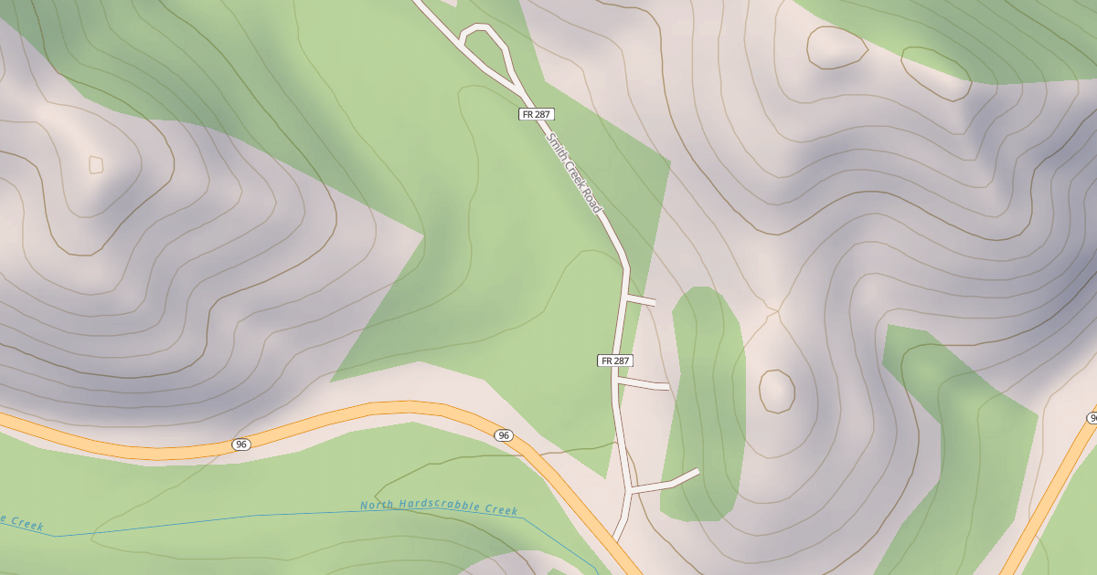 Map preview of SMITH CREEK