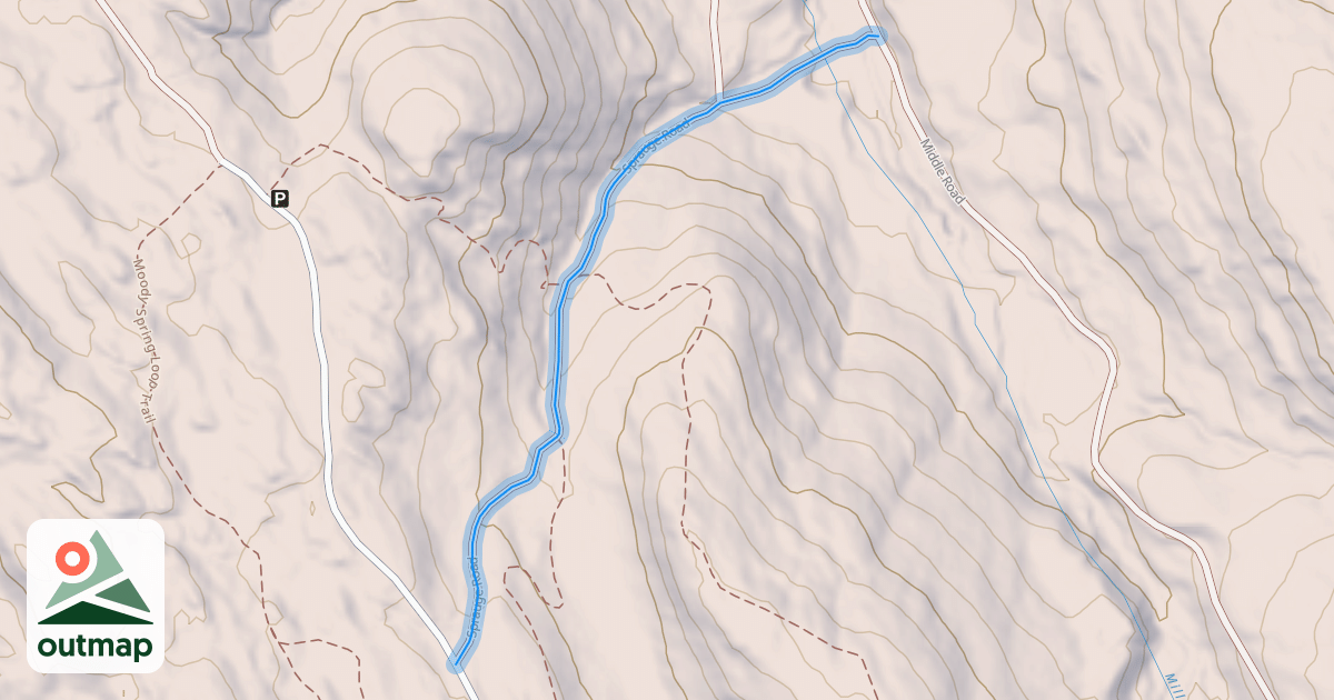 Map of Sprauge Road