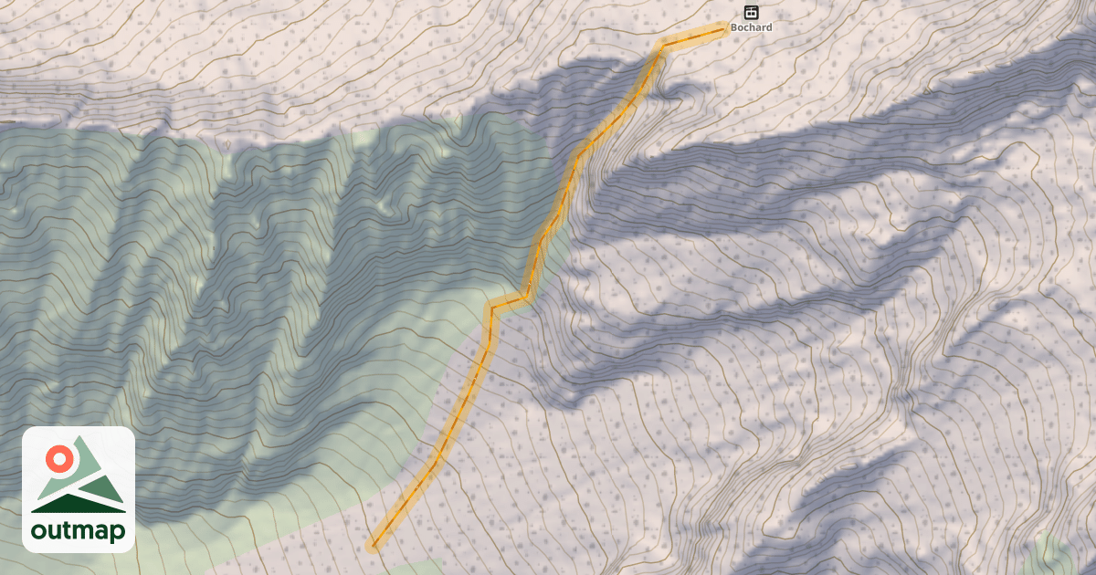 Map of Couloir de Poubelle