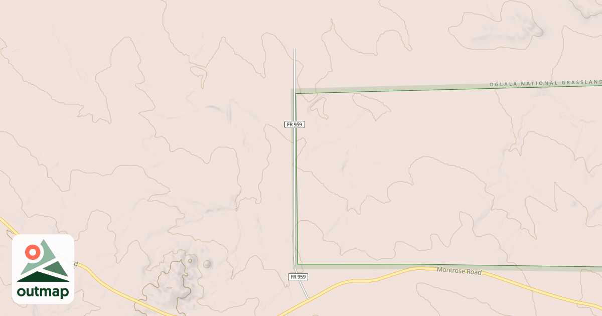 Map of USFS National Forest System Roads {FD77EEC6-AB76-4E7B-A17F-8B05D1575B5D}
