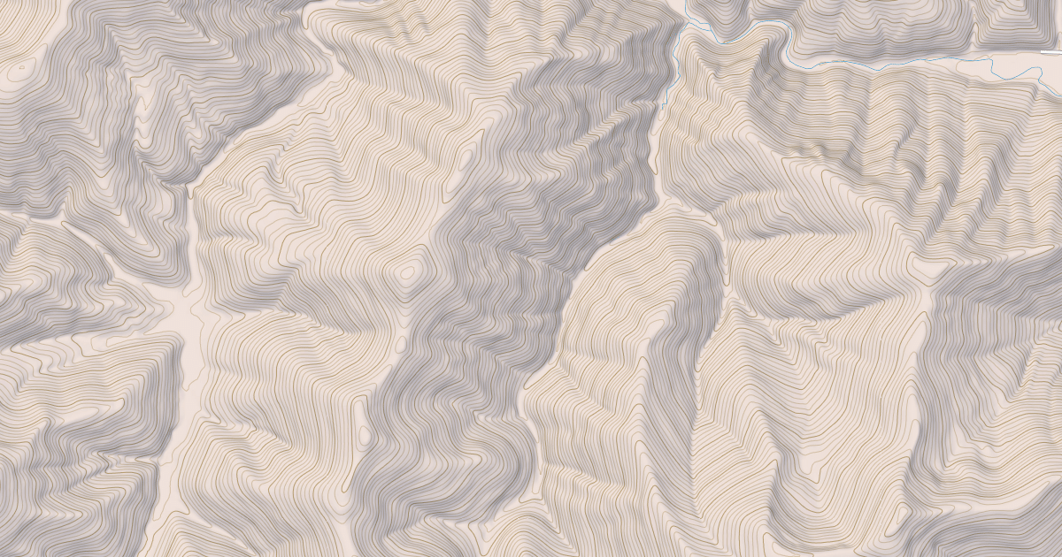Map preview of Flume Creek