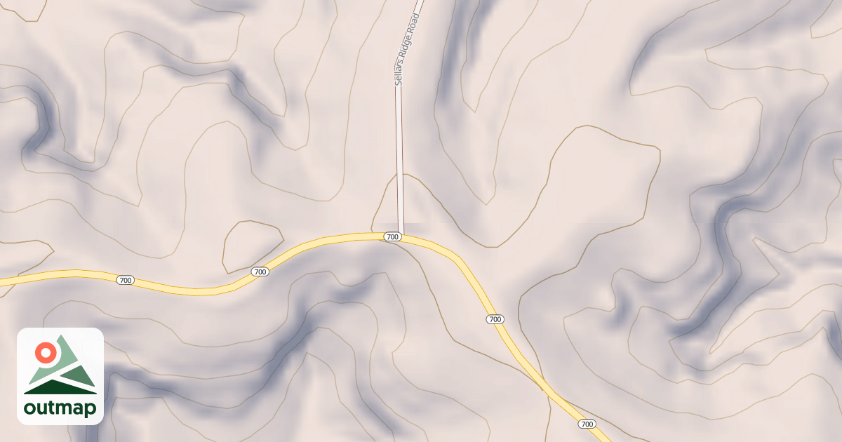 Map of SELLERS RIDGE