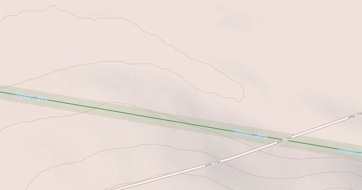 Map preview of Kotsina River Trail