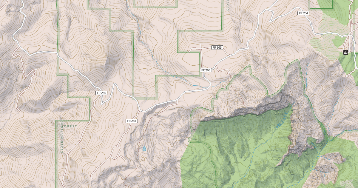Map preview of HIGH MOUNTAIN SNOWMOBILE TRAIL