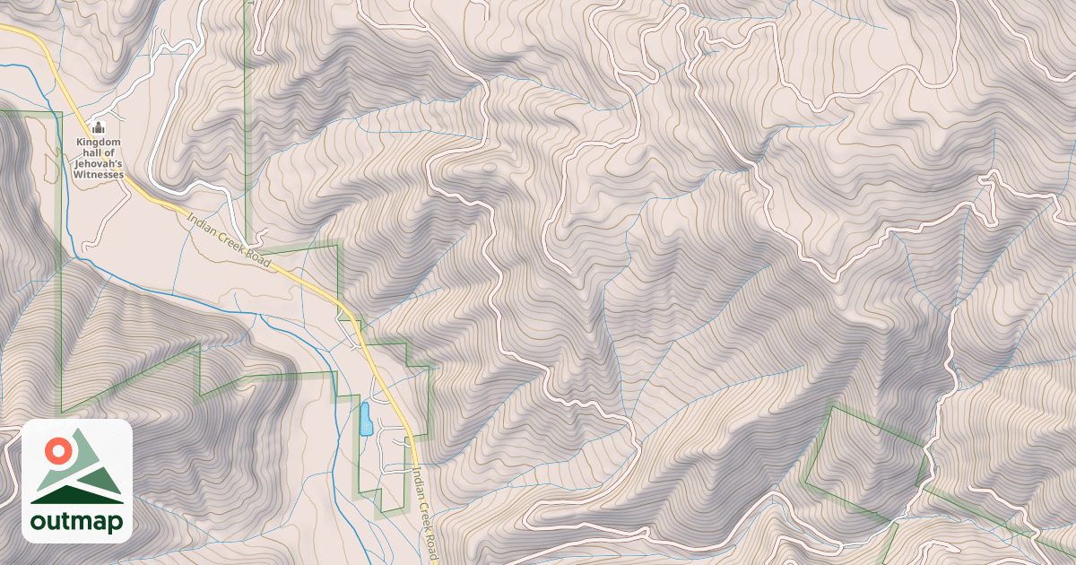 Map of BAKER