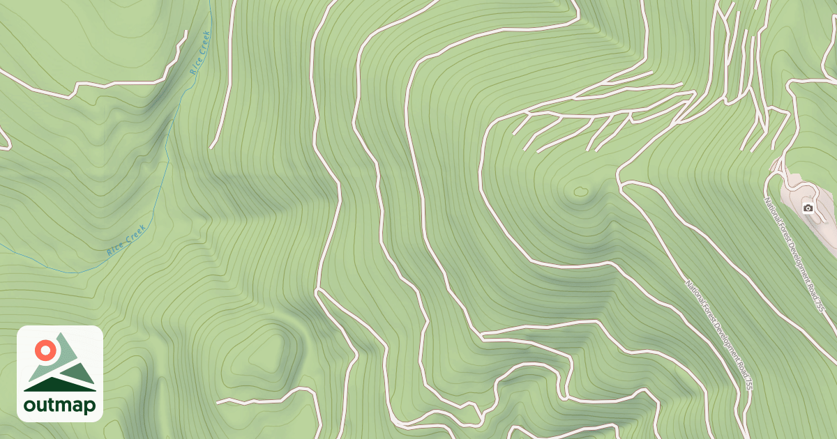 Map of DOAK CR BLUE MTN J