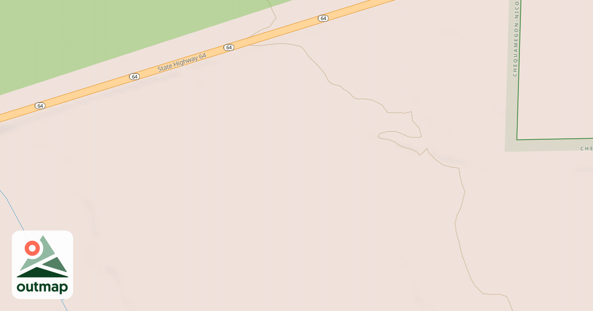 Map of DALTON CREEK SPUR