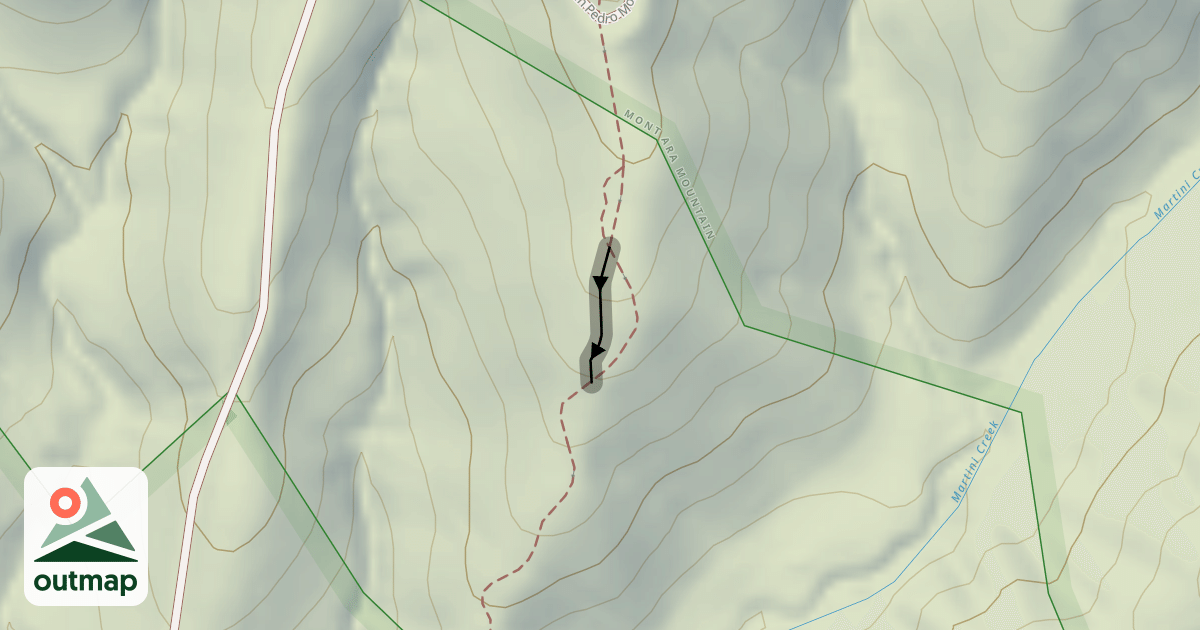 Map of Lower Fly Amanita - A-Line