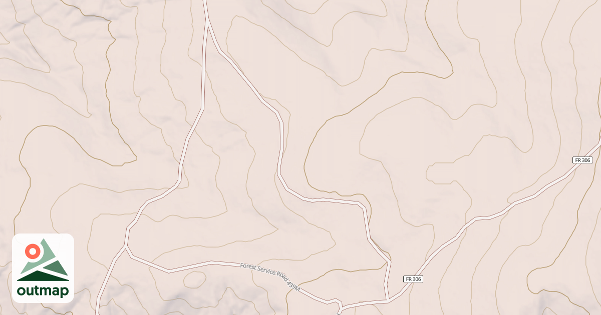 Map of USFS National Forest System Roads {C7DABCD6-D2F6-4C23-A071-A15680C8DB96}