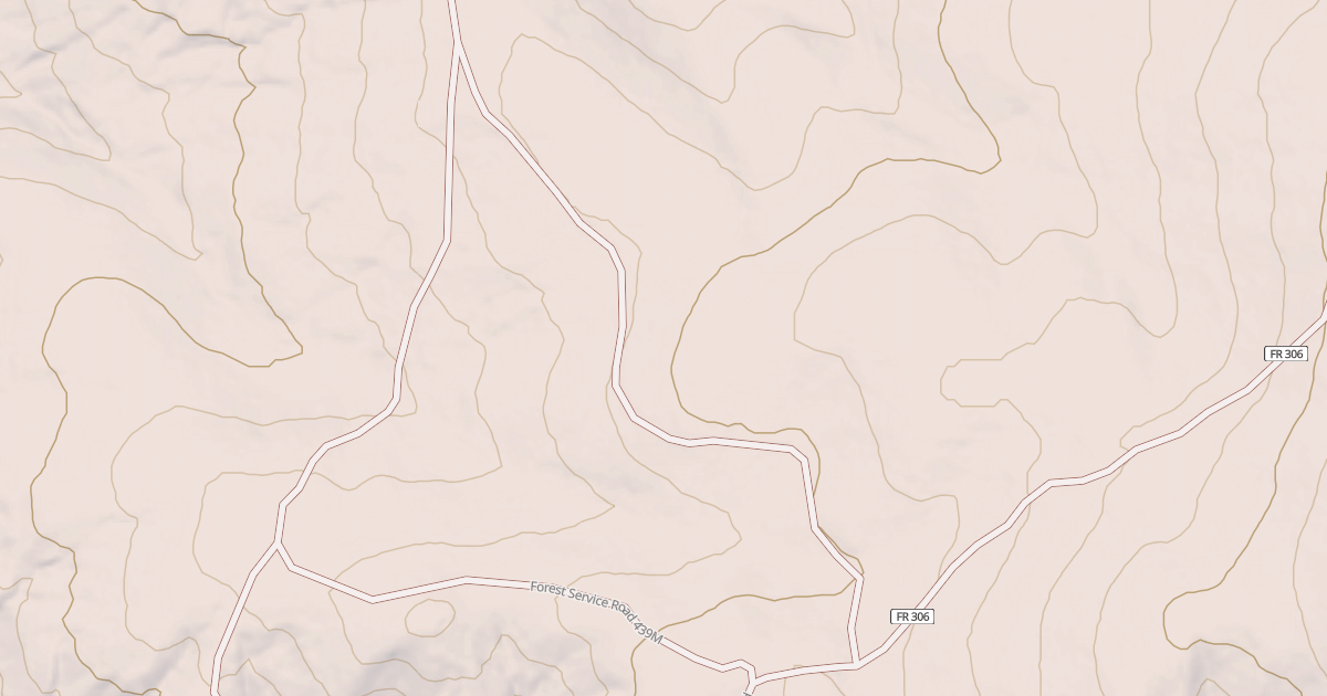 Map preview of USFS National Forest System Roads {C7DABCD6-D2F6-4C23-A071-A15680C8DB96}