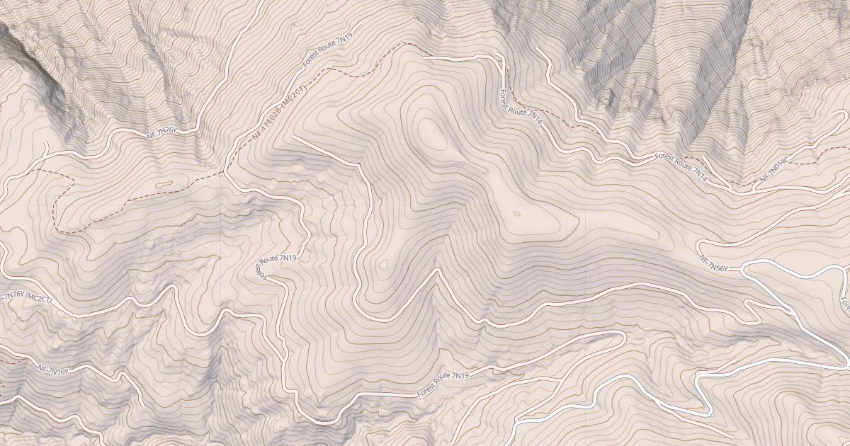 Map preview of USFS Motor Vehicle Use Map Roads {954202EB-FEAE-4525-B03E-66DE0144BEE4}