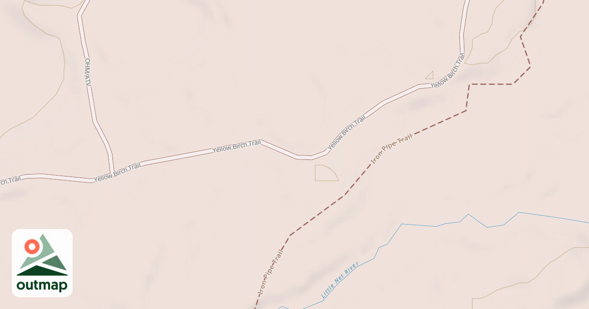 Map of Washington/Ramsey Trail