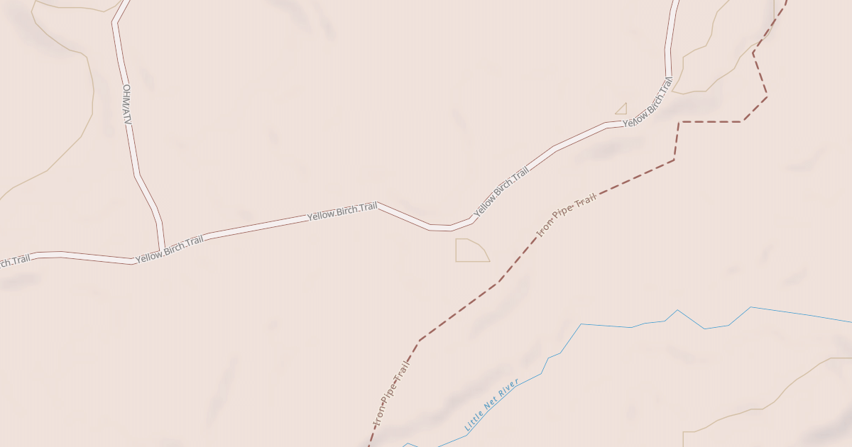 Map preview of Washington/Ramsey Trail