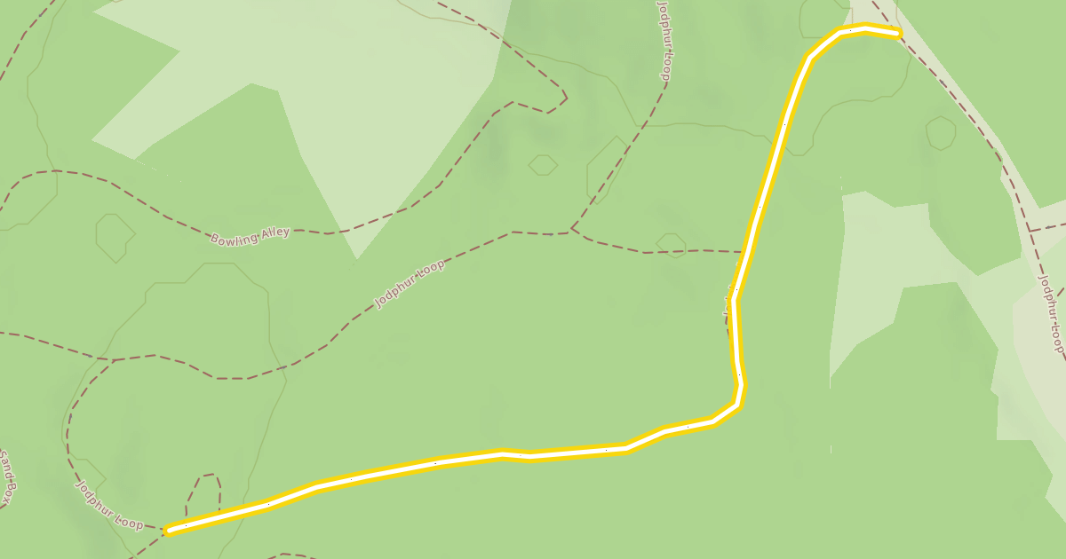 Map preview of Jodphur Loop
