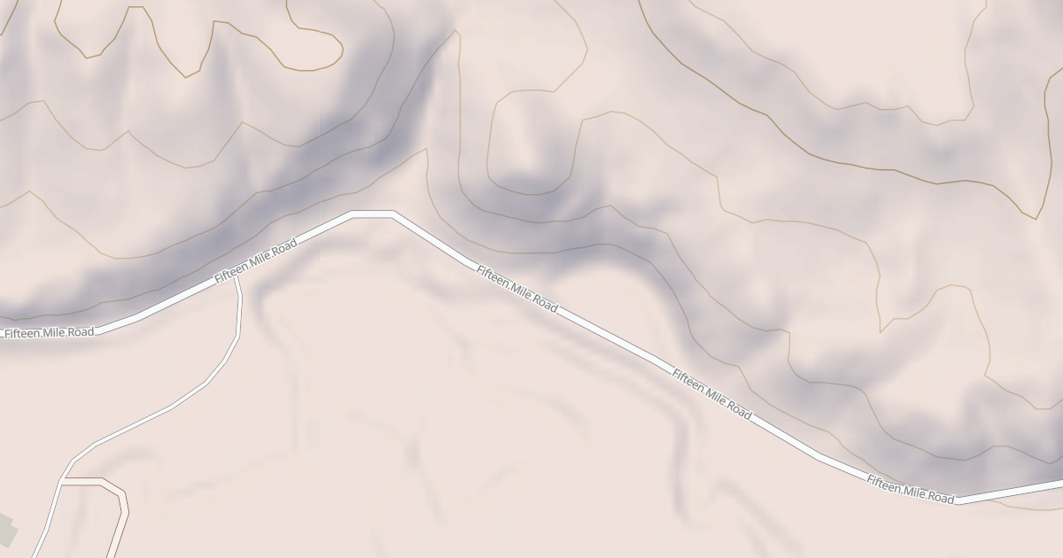 Map preview of FIFTEEN MILE