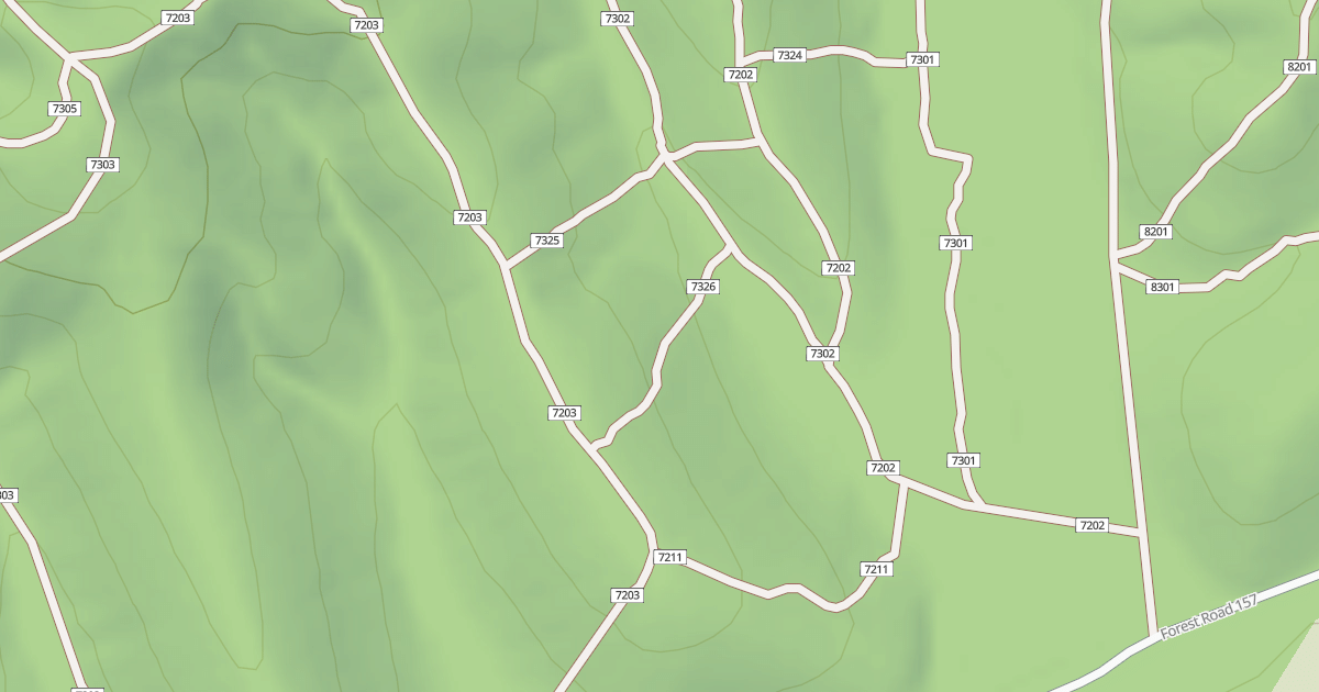 Map preview of USFS Motor Vehicle Use Map Trails 19791
