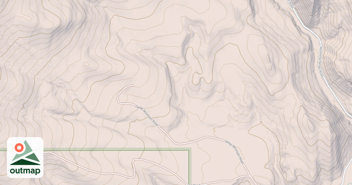 Map of DARBY MTN