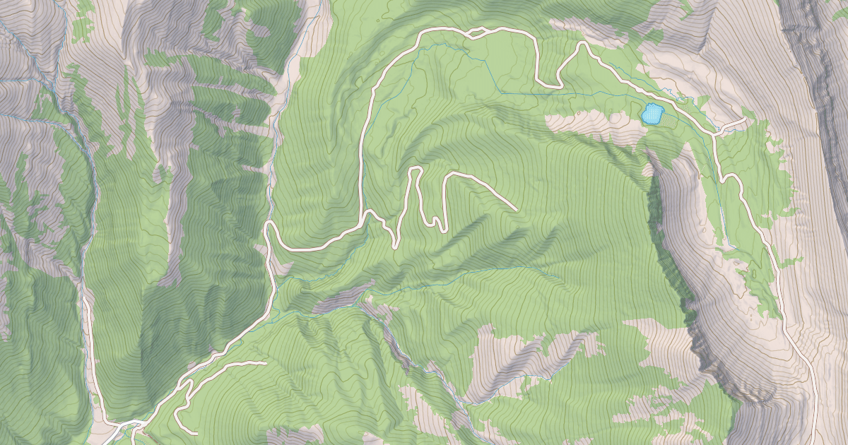 Map preview of DRY CREEK