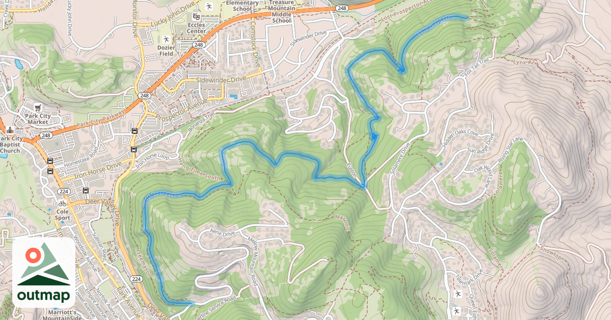 Map of Lost Prospector