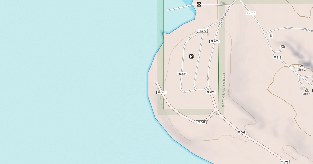 Map preview of ENTERPRISE BOAT RAMP