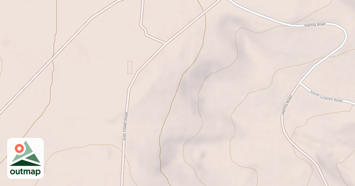 Map of EAST TOWER ROAD