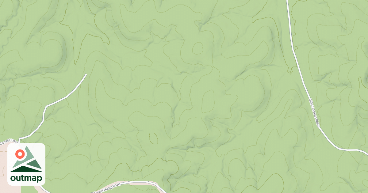 Map of DRY CREEK FLATS