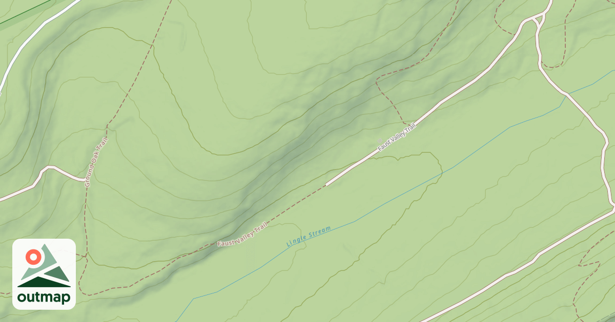 Map of Bald Eagle State Forest Snowmobile Trails