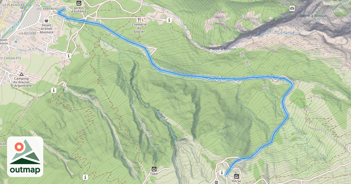Map of La Pierre à Ric