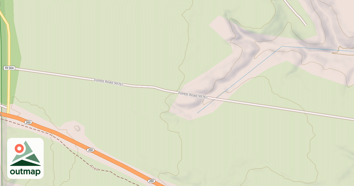 Map of USFS National Forest System Roads {4062B1A6-8E1A-42B5-9963-832152AF180F}