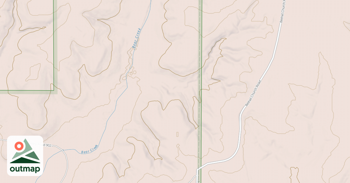 Map of 9022-A