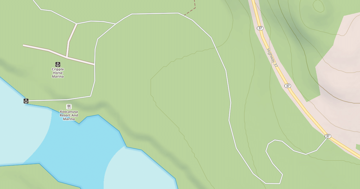 Map preview of CRIPPLE HORSE CAMPGROUND